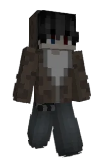 Front of i3xo's skin