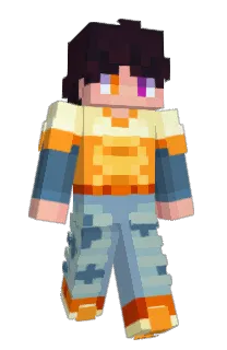 Front of ImElz's skin