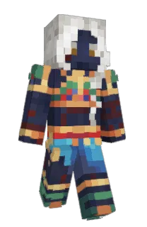 Front of HE4RT3's skin