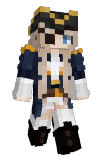 Front of GodPedin's skin