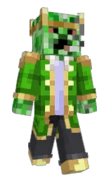 TheFameDave's Minecraft skin wearing the 15th Anniversary cape