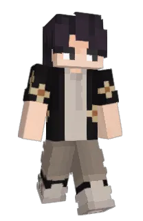 Front of Giburu's skin