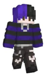 heavy metal and tundora Minecraft skin — Classic model — first worn by bakedpotato_exe