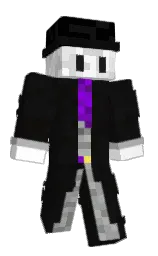 neharine's Minecraft skin wearing the Moonlight Trail cape