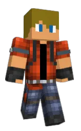 LonghornsGaming's Minecraft skin wearing the Migrator cape
