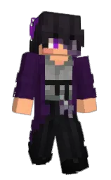 grape and haiti Minecraft skin — Slim model