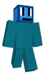 atoll and congress blue Minecraft skin — Classic model