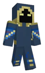 Archileto's Minecraft skin wearing the Migrator cape