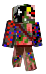 black and emperor Minecraft skin — Classic model