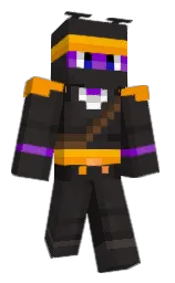 Amethystfox421's Minecraft skin wearing the Pan cape