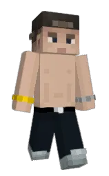 Slim Minecraft skin