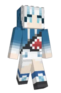 Front of Minecraft skin