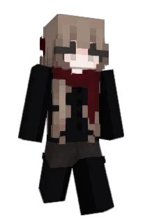 Front of ambwie's skin
