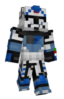 Front of Orpheo's skin