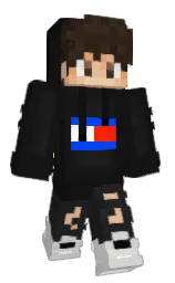 Typh09's Minecraft skin wearing the Migrator cape