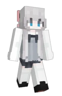 Front of imZym's skin