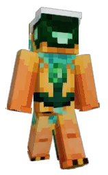 black and di serria Minecraft skin — Classic model