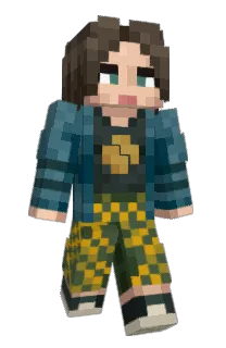 Front of chompytooth's skin