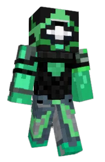 Front of Vocxim's skin