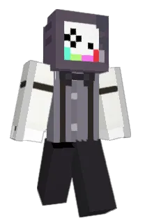Front of Xwlf's skin