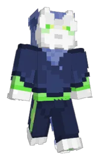 Front of EnbyHyena's skin