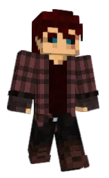 crater brown and congo brown Minecraft skin — Classic model — first worn by The2ndManiac