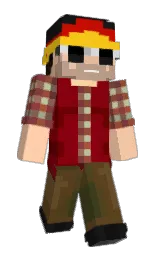 haruky's Minecraft skin wearing the Migrator cape