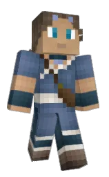 Fatima05's Minecraft skin wearing the Migrator cape