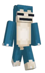 saqm's Minecraft skin wearing the Aurora cape