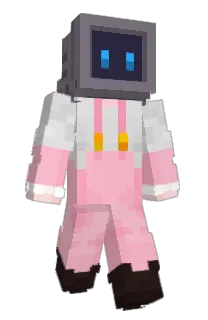 Front of Gerynchik's skin