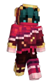 Front of Rayninng's skin