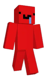 crimson and havelock blue Minecraft skin — Classic model