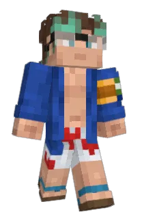 Front of Minecraft skin