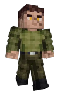 Front of Edical's skin