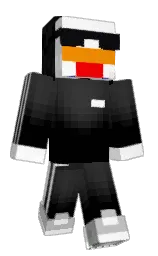 Davidovec's Minecraft skin wearing the Migrator cape