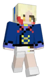 albescent white and torea bay Minecraft skin — Classic model