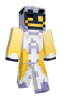 Front of IssJenga's skin