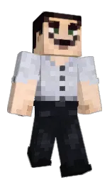 woodsmoke and apricot peach Minecraft skin — Classic model — first worn by RalithCoa