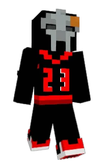 Front of Badinall's skin