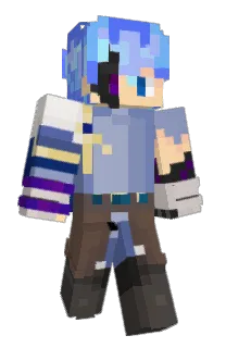 Front of Ikenim's skin