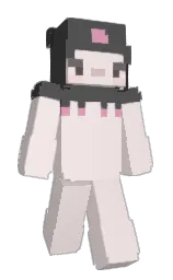 Sron's Minecraft skin wearing the Builder cape