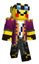 Thinkachu123's Minecraft skin wearing the Copper cape