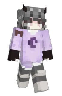 Front of Kuroska's skin