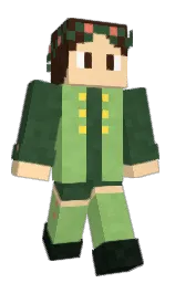 navajo white and tom thumb Minecraft skin — Classic model — first worn by katuuuha