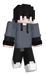 shuttle gray and mine shaft Minecraft skin — Classic model — first worn by Txng06