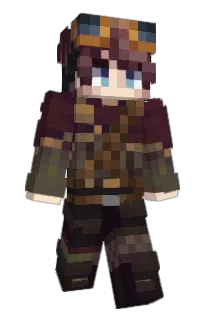 Front of GodPedin's skin