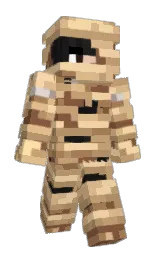 cod gray and muesli Minecraft skin — Slim model — first worn by MrSam0