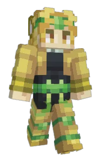 Front of Mirdelli's skin