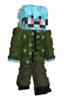 Front of BebsiCat's skin