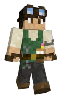 Front of MailGal's skin